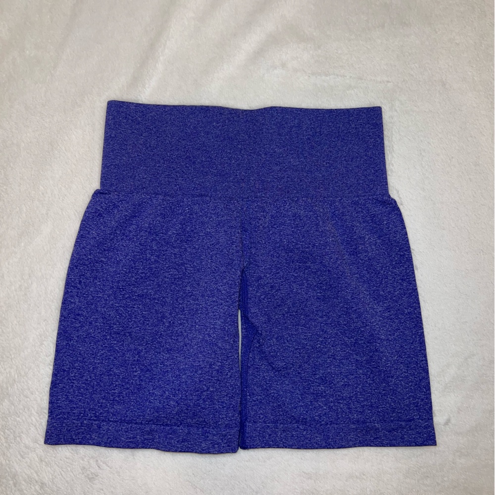 NVGTN Electric Blue Pro Seamless Shorts